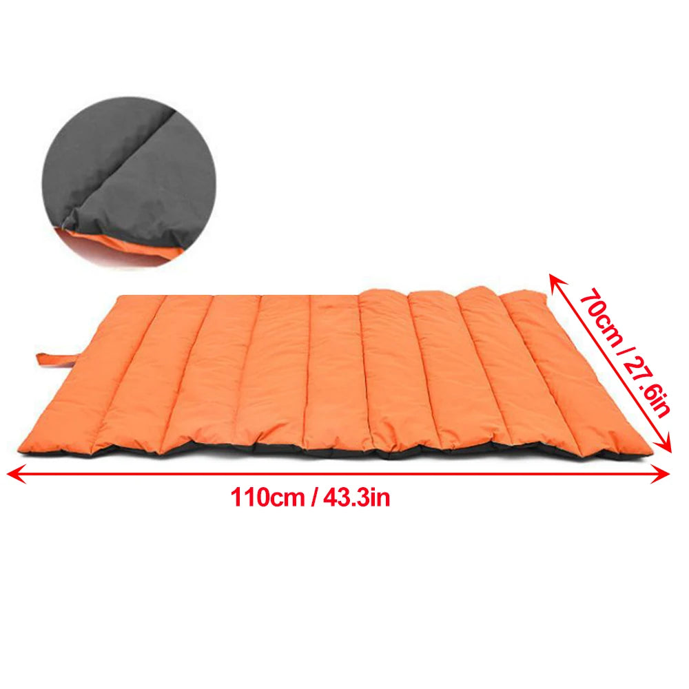 Portable Outdoor Waterproof Dog Mat – Easy-Clean Travel Bed with Carry Bag