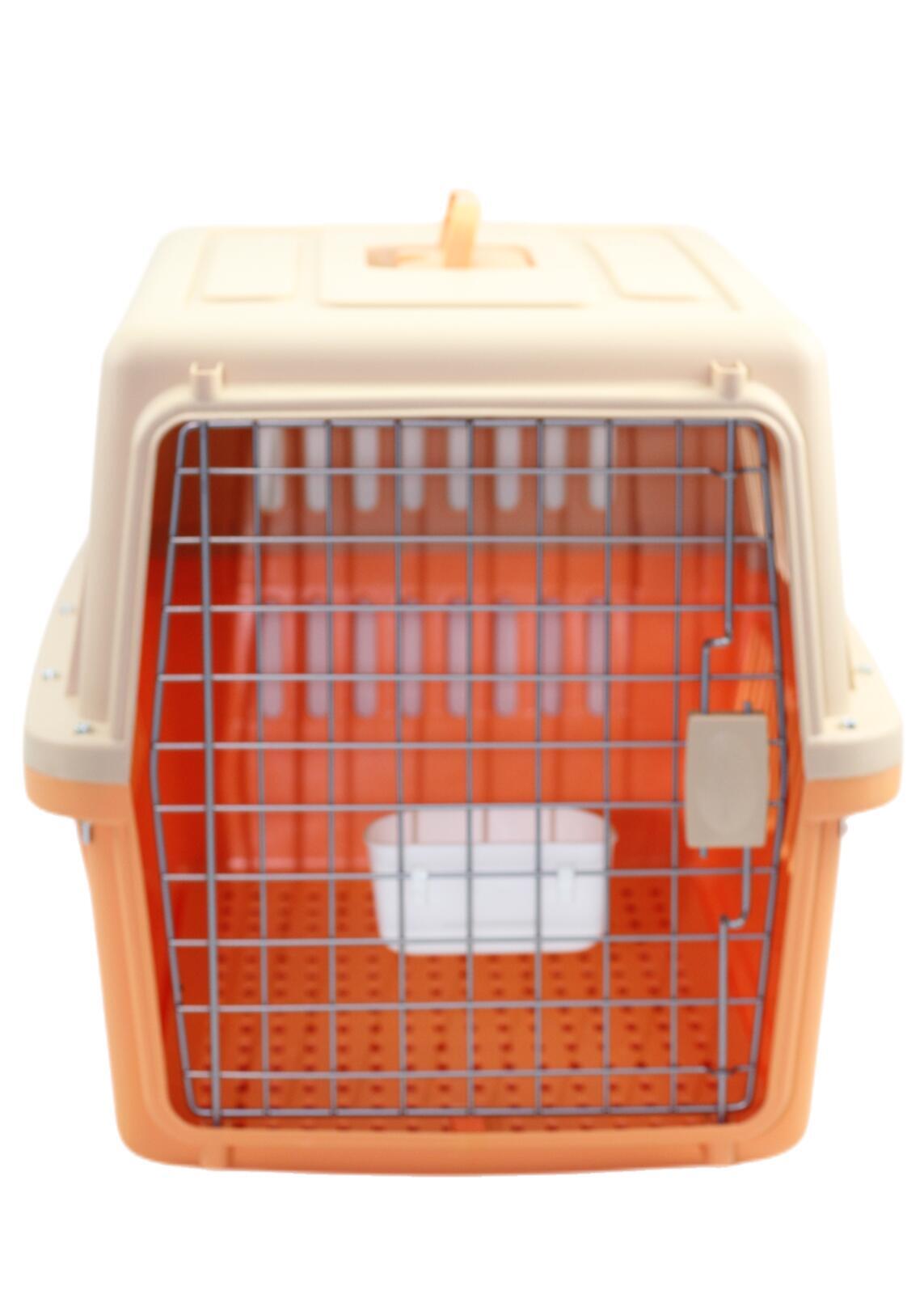YES4PETS Dog Cat Crate Pet Carrier Rabbit Airline Cage With Tray And Bowl