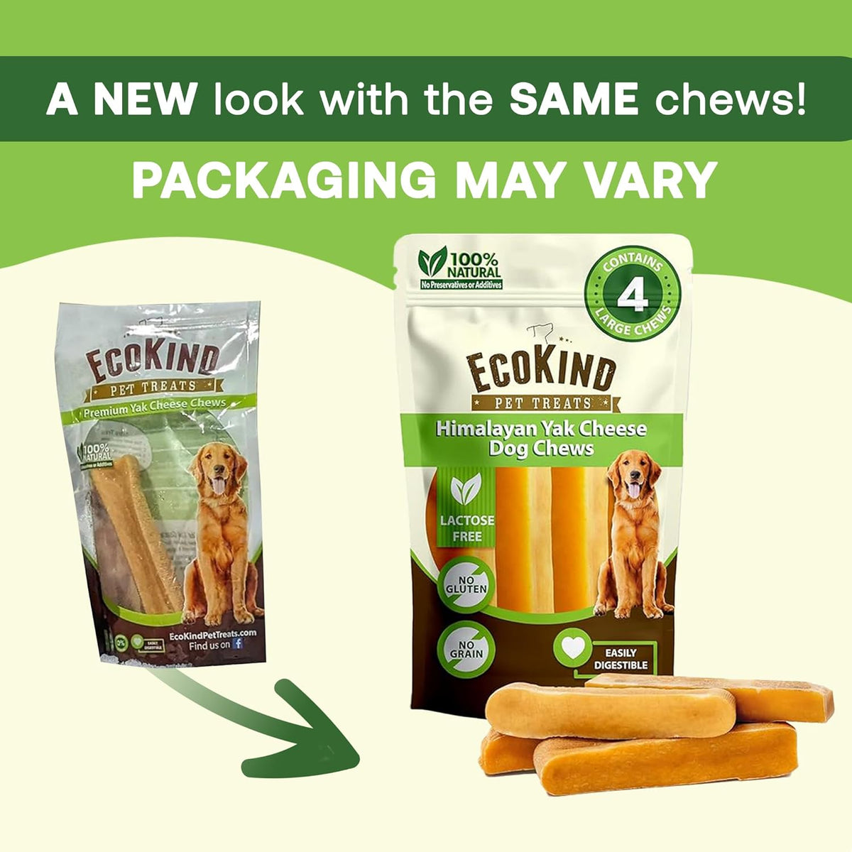 Gold Yak Chews for Large Dogs – Premium Natural Dog Treat