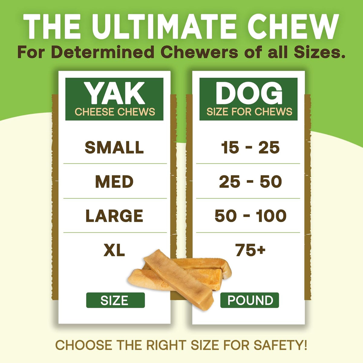 Gold Yak Chews for Small Dogs – Premium Natural Dog Treat
