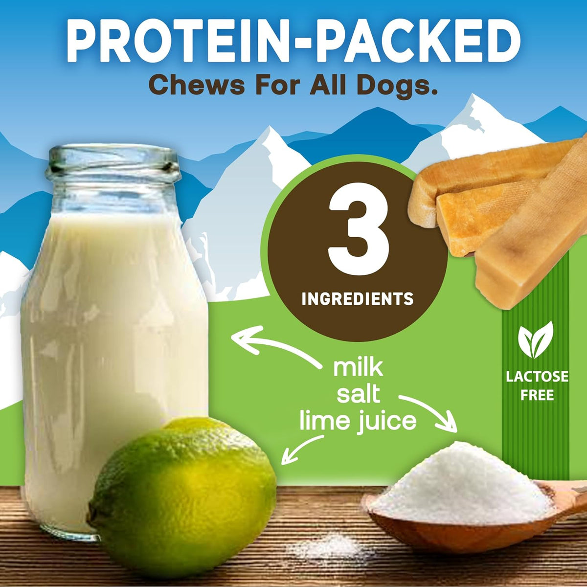 Gold Yak Chews for Small Dogs – Premium Natural Dog Treat